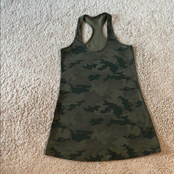 🍋 lululemon camo cool racerback tank top size 6 (lululemon size small) - Picture 12 of 16